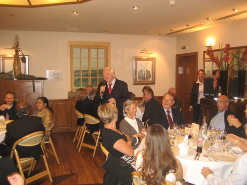 Dîner avec le Sénateur Del Picchia la veille des Sénatoriales