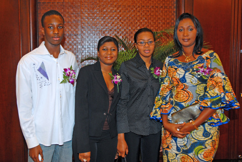 La délégation de la Guinée