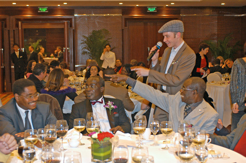 Michel fait rire la salle