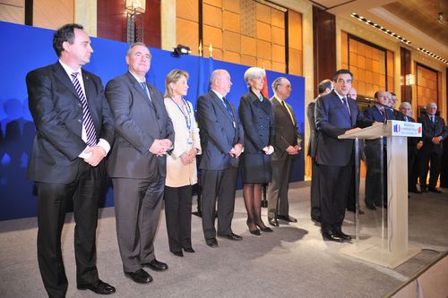 Les parlementaires de la délégation.