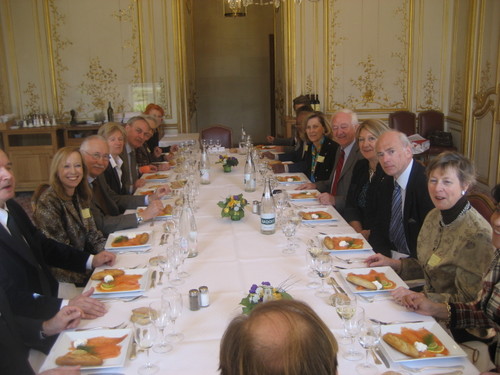 Déjeuner au Sénat du mouvement RFE