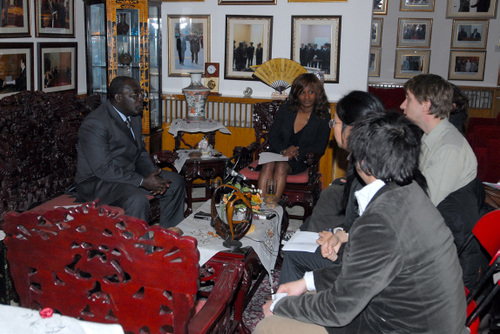 Conférence de presse avant la soirée